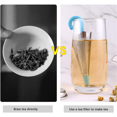 Reusable Cute Umbrella Tea Strainer Without Tray  Stand (1 Pc  Mix Color) - second image