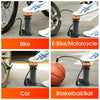 Portable Foot Pump for Bicycle, Car & Bike with Gauge
