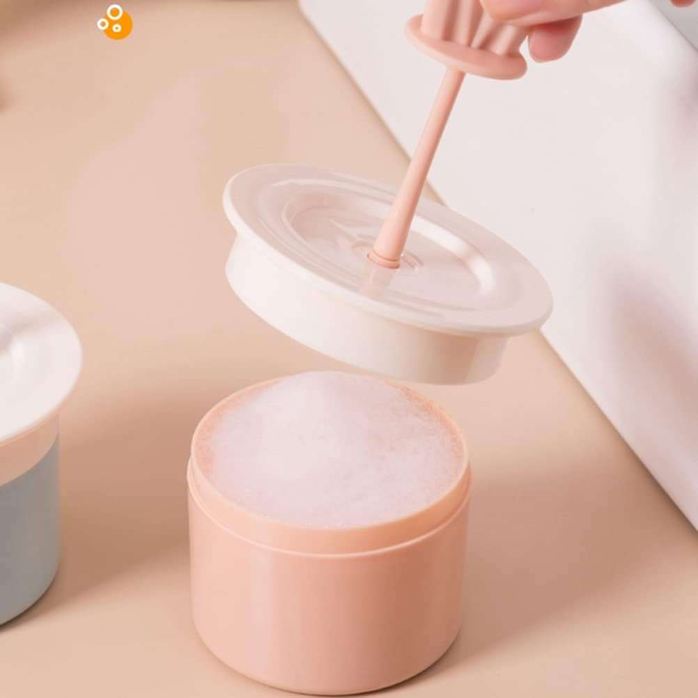 1 Pcs Facial Cleanser Foam Cup Rich Foam Maker For Foam Facial Foam Maker Cup Cute Portable Facial Cleanser Foam Cup Skincare Tool For Face Wash. - LootFaat