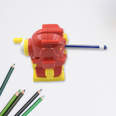 Sharpener For Pencil With Removable Tray Hardiness Steel Cutter Kids Teddy Shaped Pencil Sharpener Machine Birthday Return Gift Stationary Gifts - second image