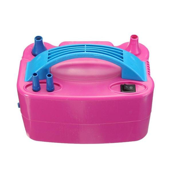 Portable Dual Nozzle Electric Balloon Blower Pump Inflator - LootFaat