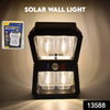 Motion Sensor Solar Wall Lantern - 3 Modes