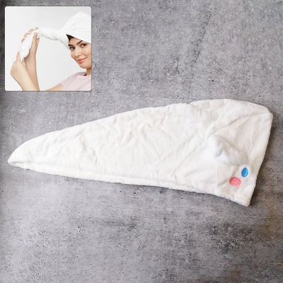 Microfiber Hair Drying Towel Wrap - Quick Dry & Anti-Frizz - second image
