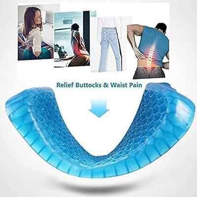 219 Cushion Seat Flex Pillow Gel Orthopedic Seat Cushion Pad (Egg Sitter) - second image