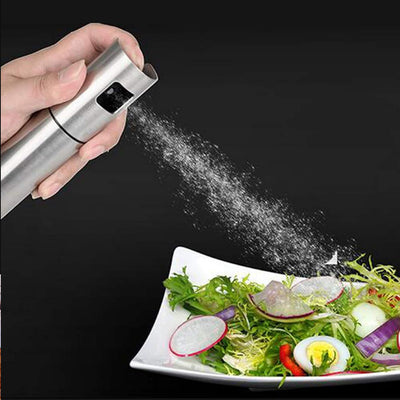Oil Sprayer for Cooking - Stainless Steel & Glass Oil Dispenser (100ml) - second image