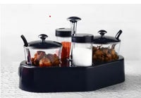 Ganesh Rendy Condiment Set For Kitchen Transparent Jar For Easy To Access Spice 1 Piece Spice Set  (Plastic) - LootFaat