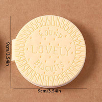 Round Biscuits Diary Notebooks Original Biscuits  Smell  Writing Practice Book Early Learning Copybook Premium Biscuits  Book ( 1pc Book ) - LootFaat