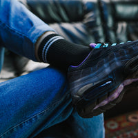 7372 Mix Design Socks For Men. Premium Ankle Length Sports Socks With Thick Cotton Cushion