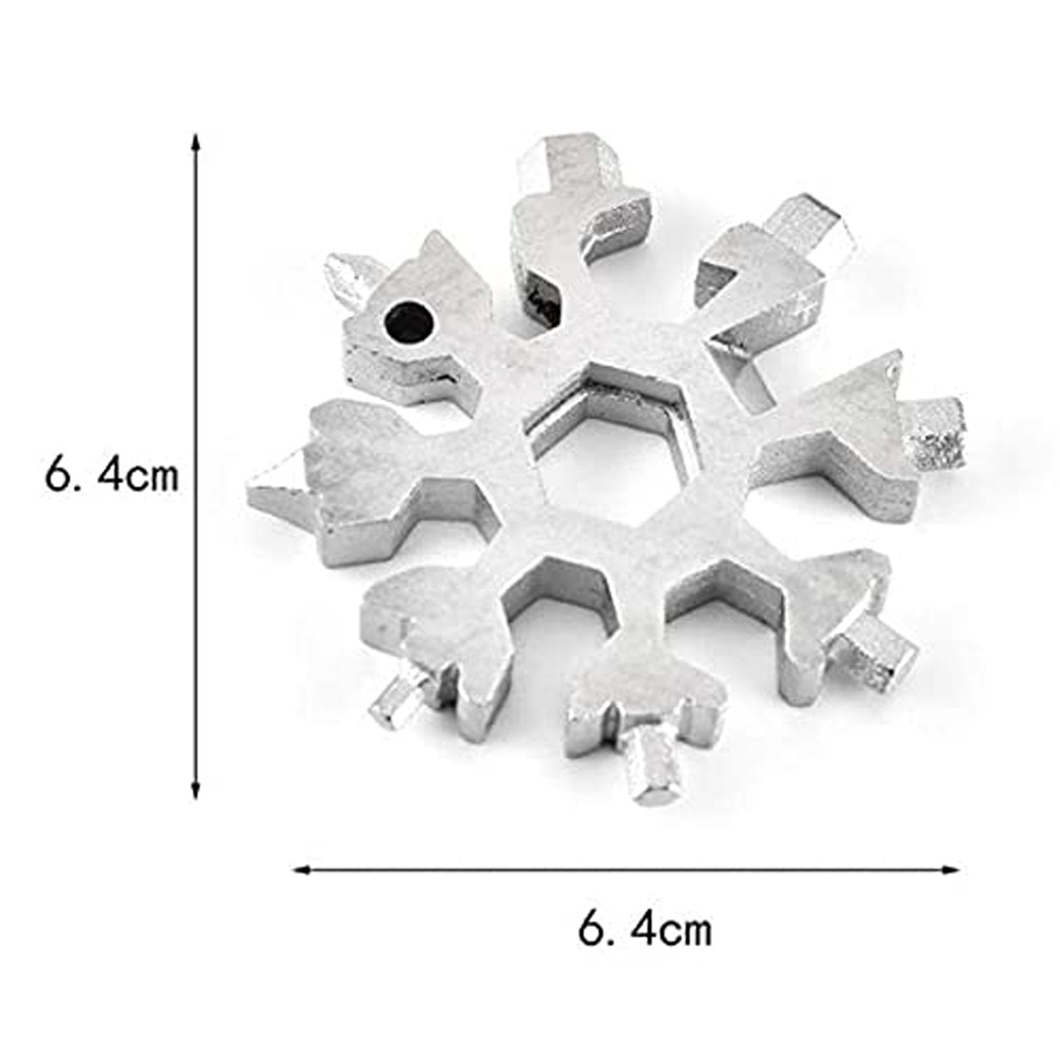 Snowflake Multi-tool Stainless Steel Snowflake Bottle Opener - LootFaat