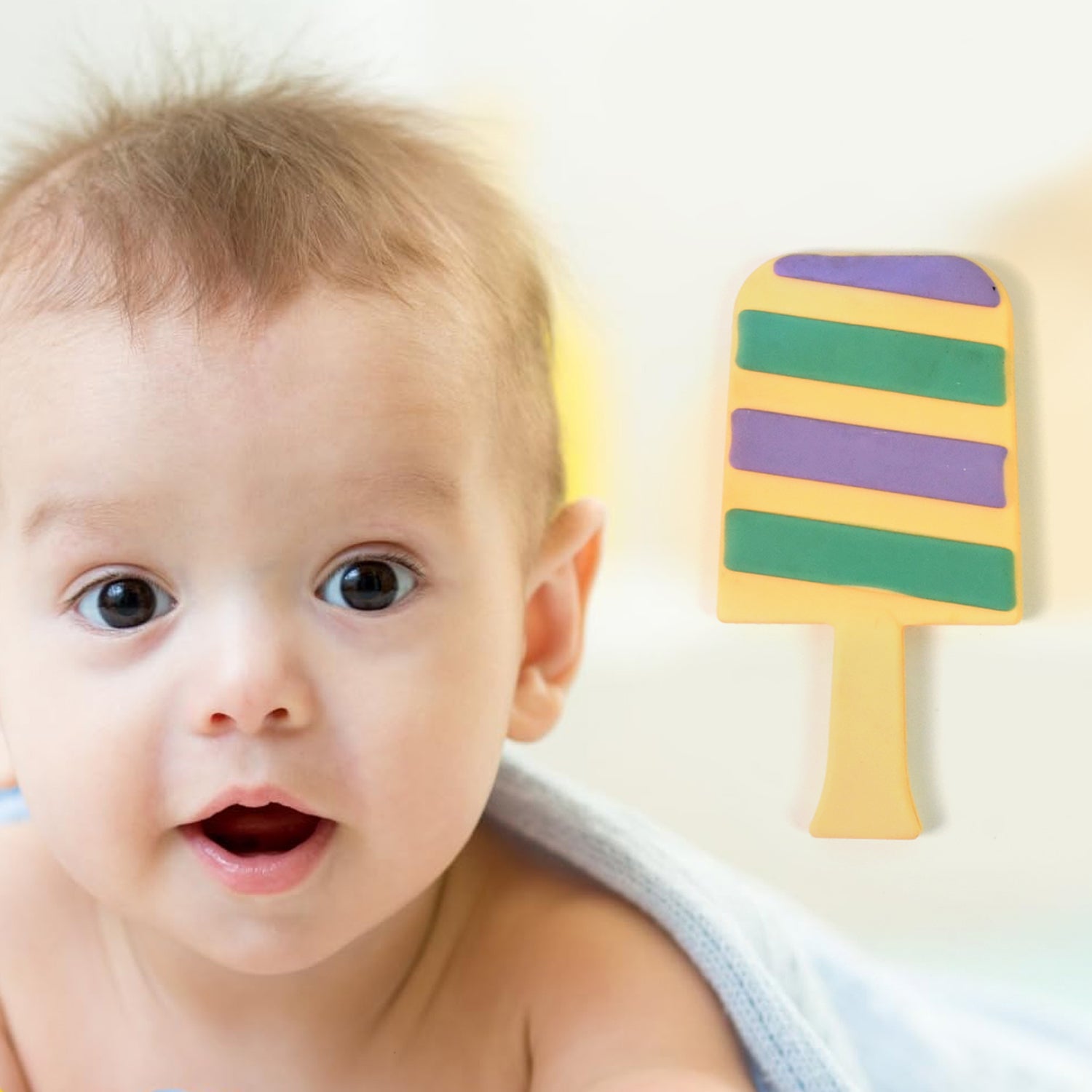 Silicone Candy Shape Teether For Baby (1 Pc) - LootFaat