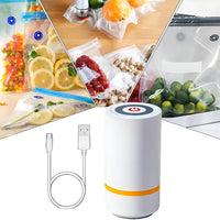 USB Rechargeable Portable Vacuum Sealer Machine for Food Storage