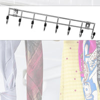 Multipurpose Stainless Steal Hanger Strip Hooks (6 Pin) - LootFaat