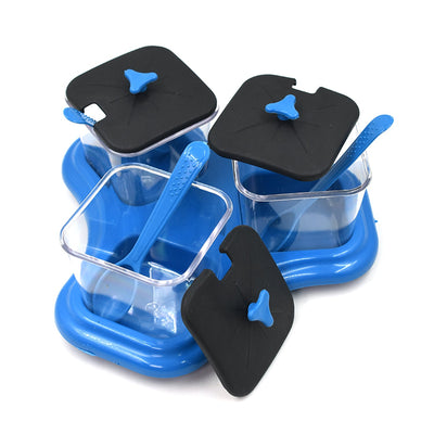 3 Pc Dining Set Used As A Cutlery Set For Serving Food Purposes And Sweet Dishes And All In All Kinds Of Household And Official Places Etc. - second image