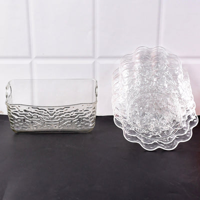 9 In 1 Plastic Bowl With Serving Tray  Plates Set - second image