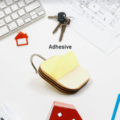 17871 Wooden Cartoon Hook Wall Hanging Hooks Wall Storage Hook Wall Mounted Hat Hooks Wall Coat Hooks Hanger Backpack Hook Clothes Hook Office Towel Hook Clothing Iron (1 Pc) - second image