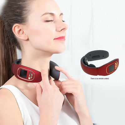 Smart Electric Neck & Back Massager with Heat - 3 Head - second image