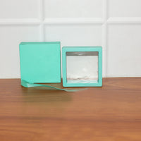 Transparent Jewellery Display Box (7x7 Cm  1 Pc)