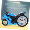 Retro Motorcycle Alarm Clock - Vintage Motorbike Engine Design