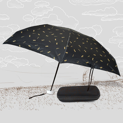 Cute 3-Fold Umbrella for Kids - UV Protection, Sun & Rain - Portable Travel Umbrella
