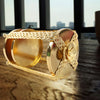 Multipurpose Golden Metal Candle Stand Showpiece (1 Pc)