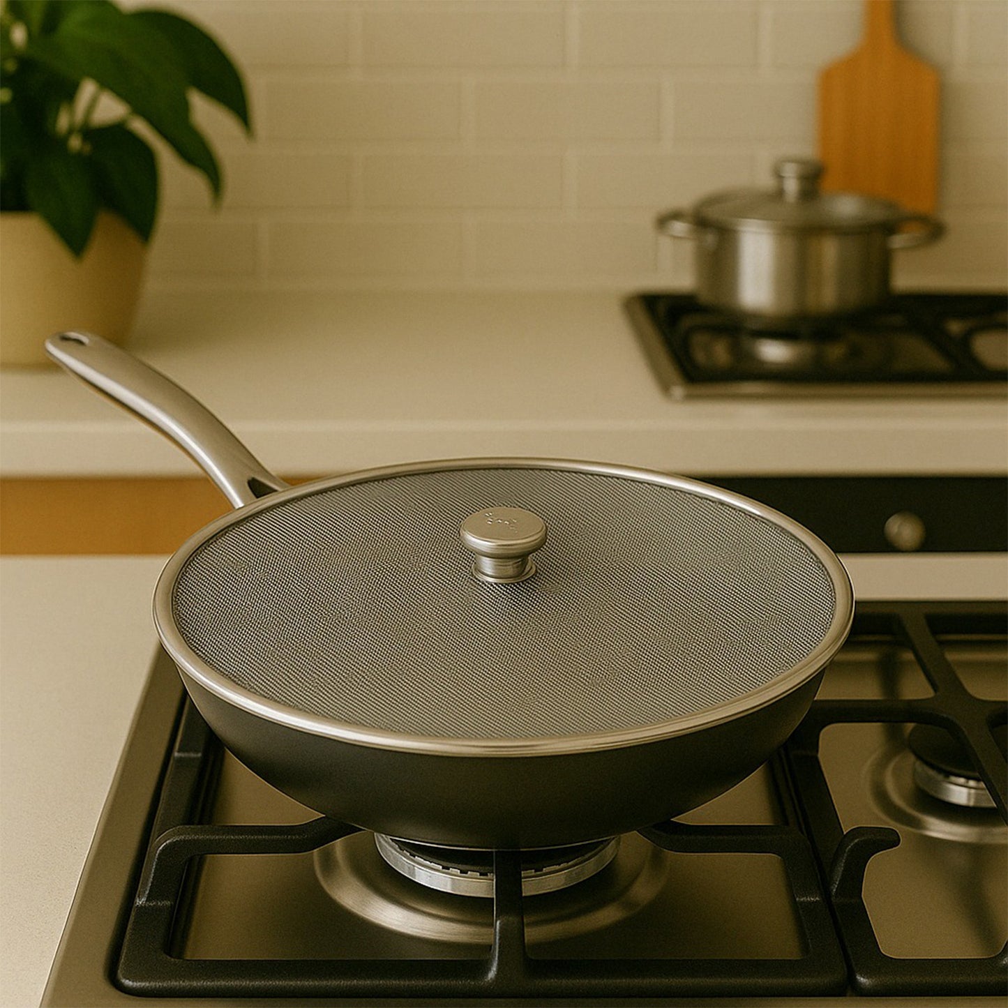 Apex Stainless Steel Mesh Net Cover For Cooking (1 Pc)