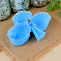 Premium 3-compartment Revolving Dry Fruit Box (1 Pc)