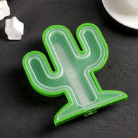 Cactus Shape Mold Durable Cactus Shape Ice Cream Mould Silicone Popsicle Mold Ice Pop Diy Kitchen Tool Ice Molds - LootFaat