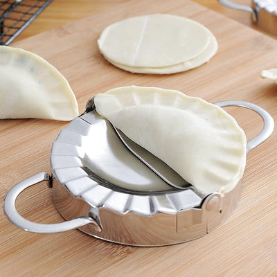 Dumpling Mold Never Rusty Strong Convenient Stainless Steel Dumpling Maker Durable For Home (1 Pc) - second image