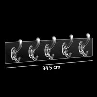 Adhesive Transparent Heavy Duty Wall Hook - LootFaat