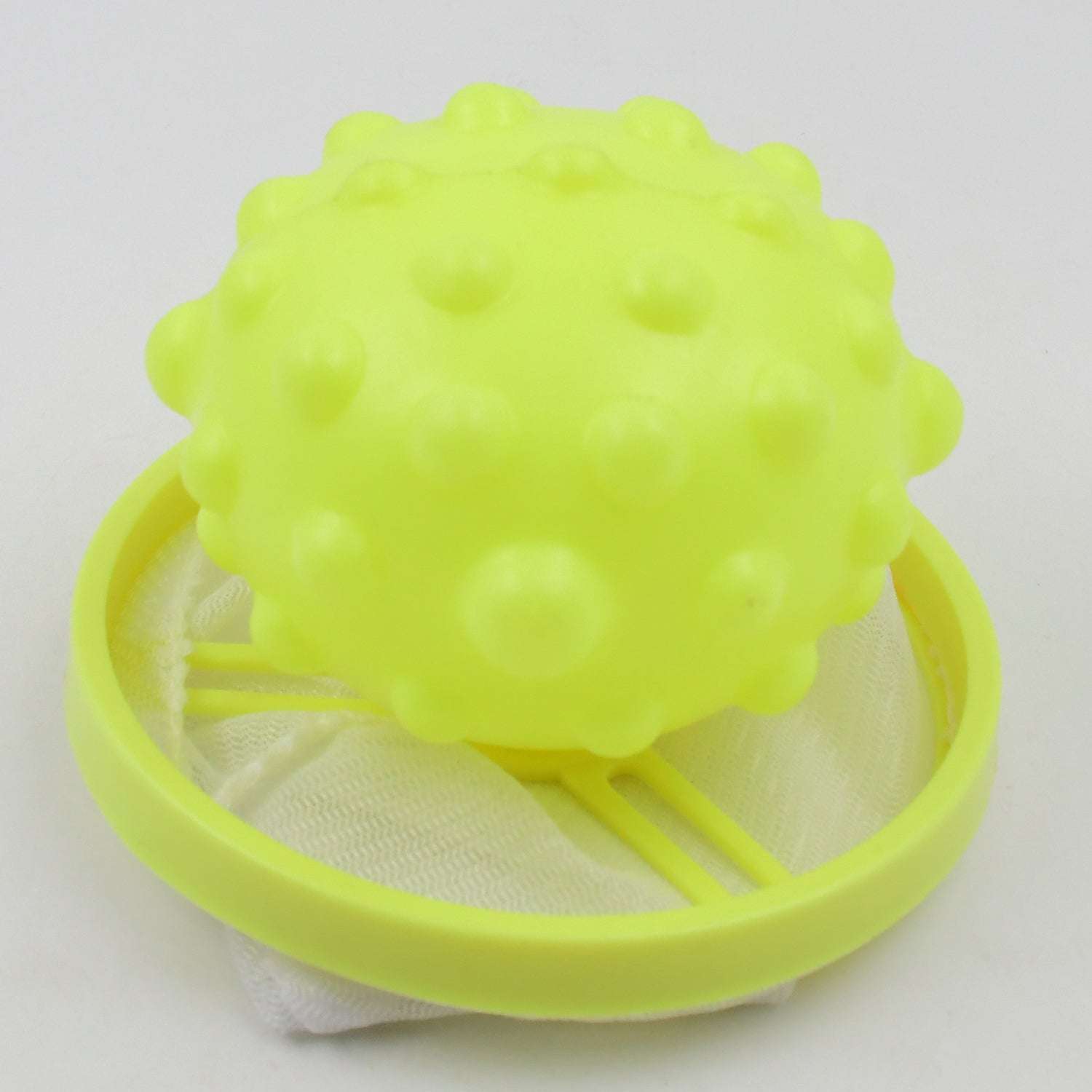 Reusable Washing Machine Floating Cylindrical Shape Lint Mesh Bag ( 1 Pc) - LootFaat