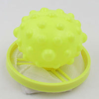 Reusable Washing Machine Floating Cylindrical Shape Lint Mesh Bag ( 1 Pc) - LootFaat