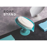 Soap Holder Stand Self Draining Soap Dish Holder Soap Box (1 Pc) - LootFaat