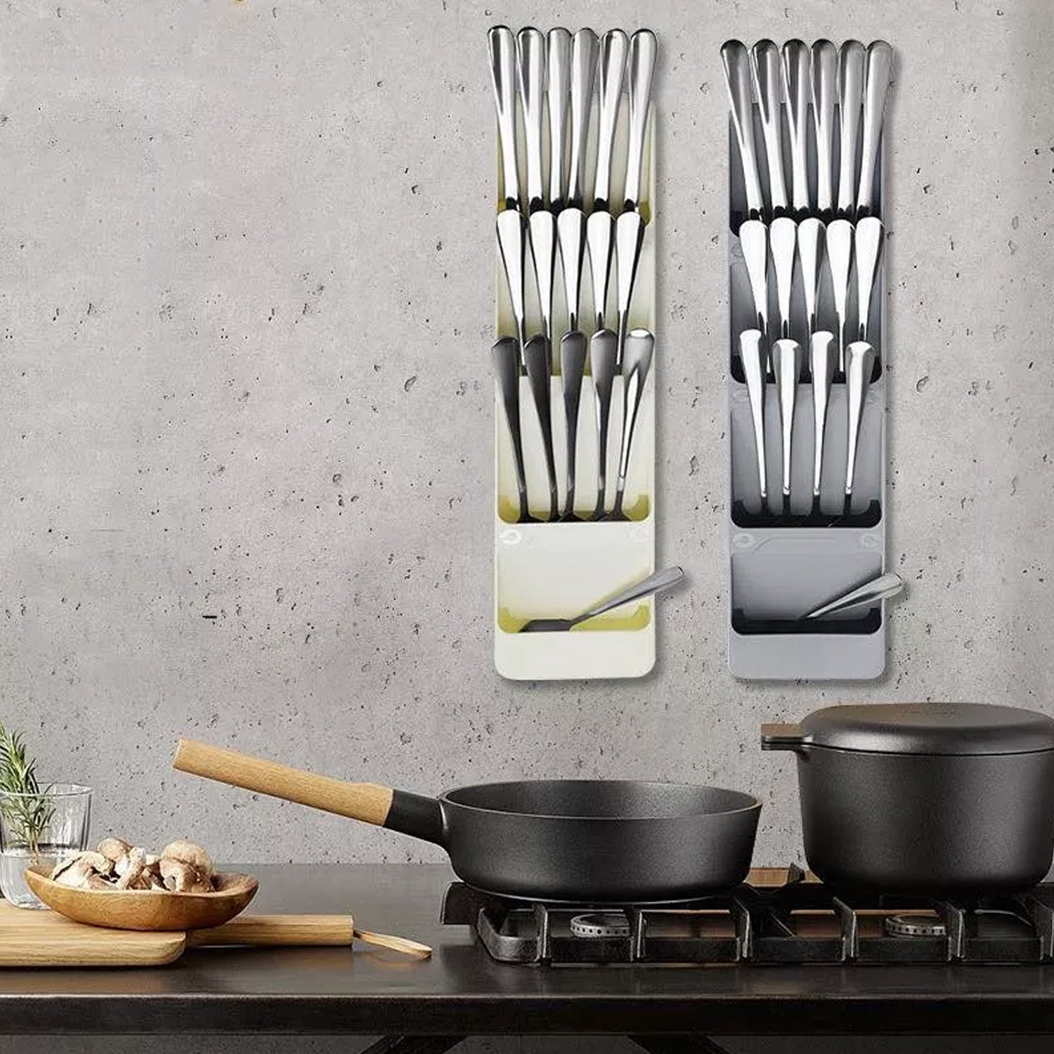 1 Pc Cutlery Tray Box Used For Storing Cutlery Items And Stuffs Easily And Safely. - LootFaat
