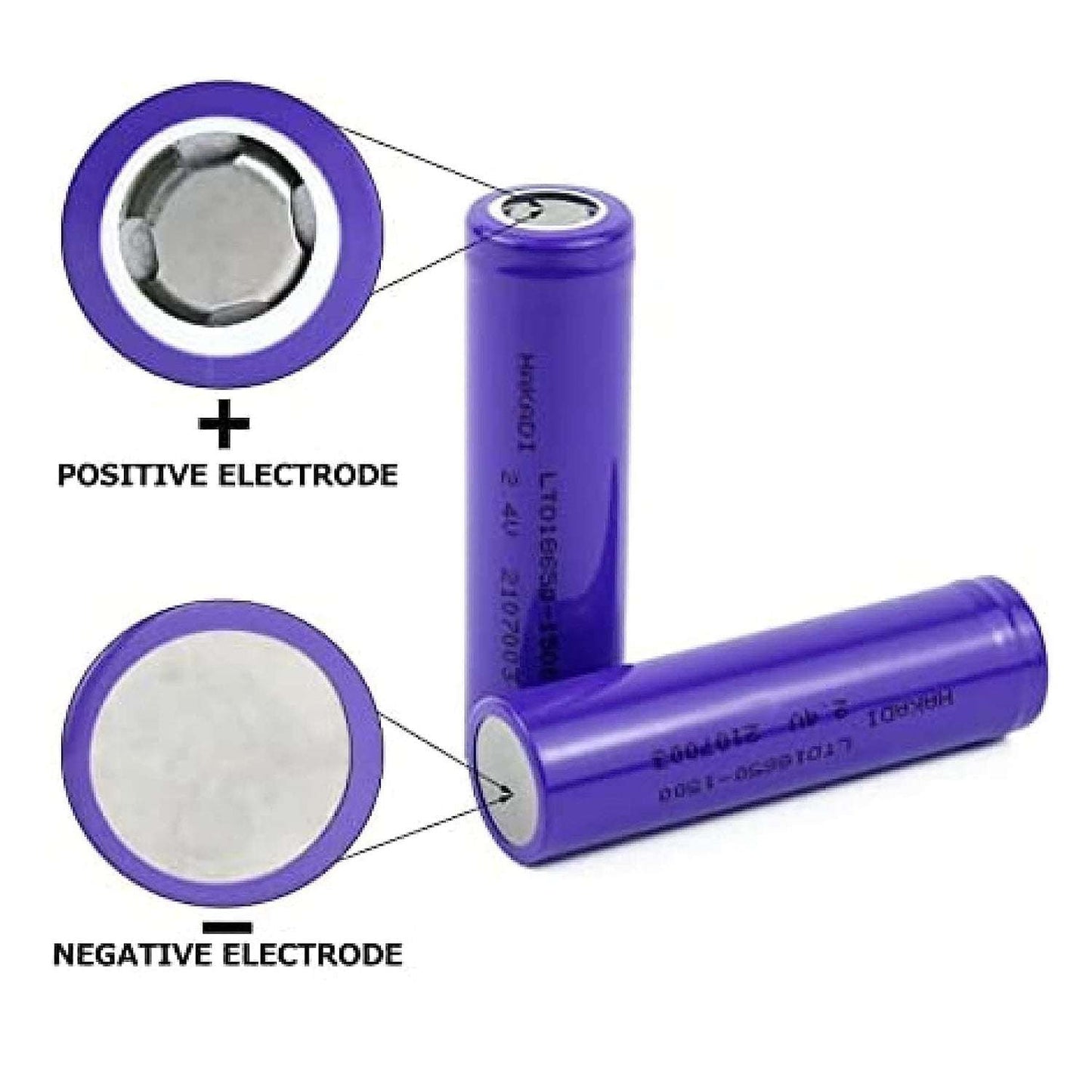 High-capacity Released Rechargeable Batteries 3.7v 1200mah Flat Top Lithium Rechargeable Battery (1pc) - LootFaat