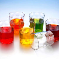 Magic Glass Clear Glass Bubble Water Juice Glasses (6 Pcs Set) - LootFaat