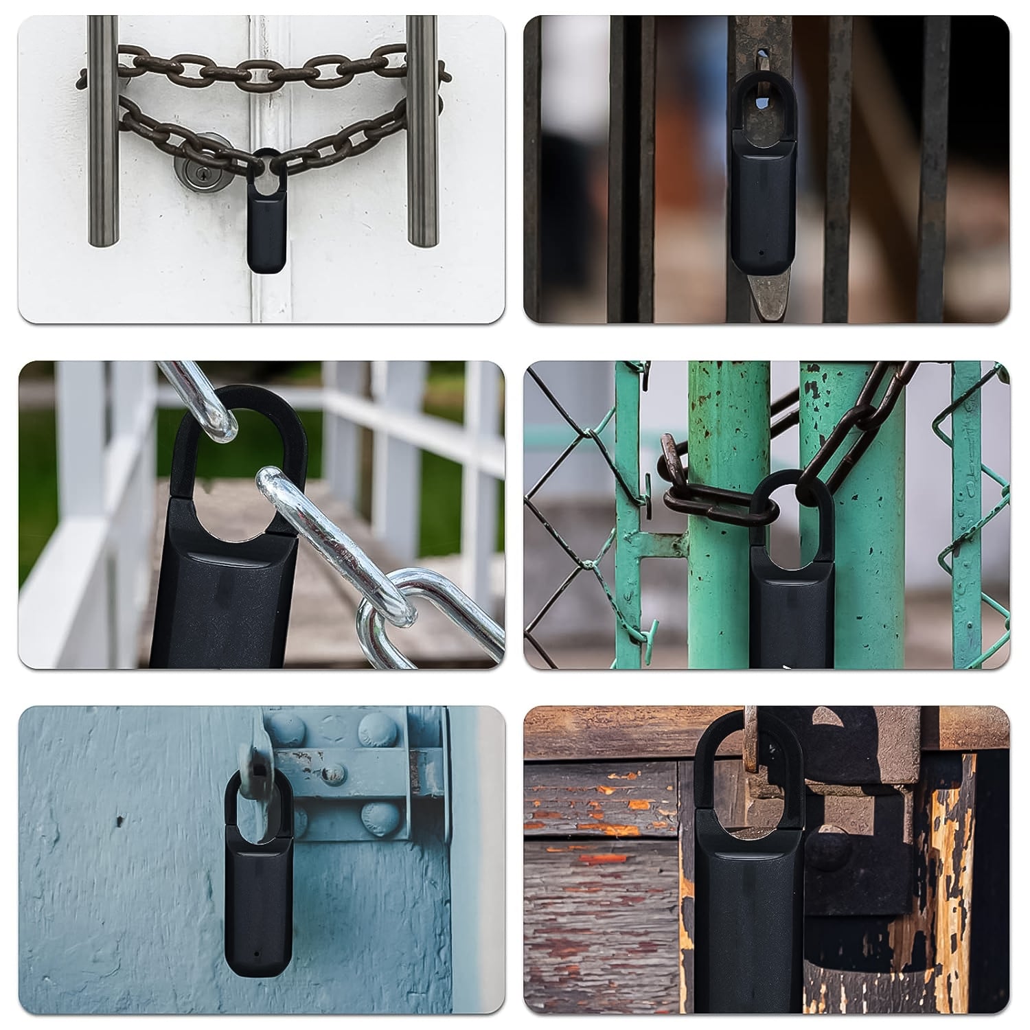 Small Usb Rechargeable Smart Fingerprint Padlock For Locker - LootFaat