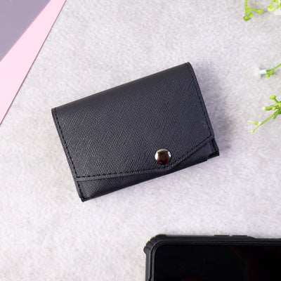 Premium Compact Multi-card Wallet With Secure Snap Closure - second image