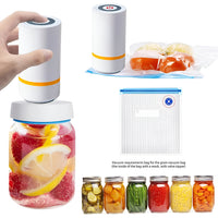 USB Rechargeable Portable Vacuum Sealer Machine for Food Storage