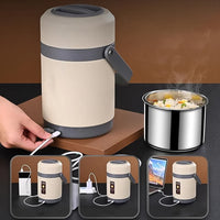 Usb Electric Heated Lunch Boxes (2 Ltr.) - LootFaat