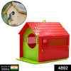 Small Wooden Bird House for Sparrows & Garden Birds