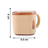 Premium Square Shape Tea Cup Set  6-piece (150 Ml)