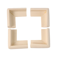 4 Pc Soft Foam Table Corner Protectors Set With Safety Tape
