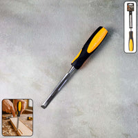 Heavy-duty Woodworking Chisel With Ergonomic Handle (25mm  1 Pc)