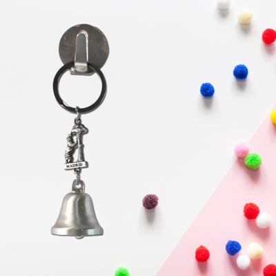 Metal Small Temple Bell Keychain Motorcycle Bell Keychain (1 Pc  Mix Color) - second image