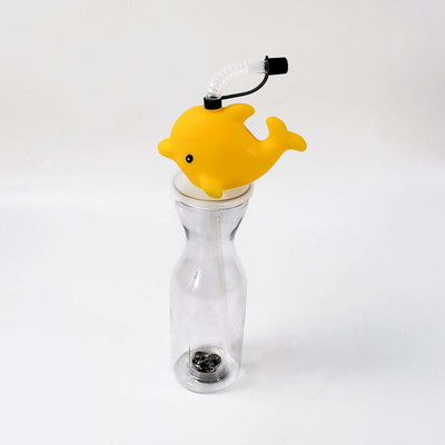Party Props Birthday Return Gifts For Kids Animal Shape Straw Sipper Bottle For Kidskids Return Gifts For Birthdaystraw Bottle For Kids Multicolor - second image
