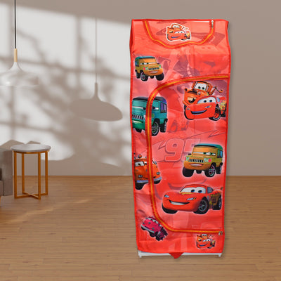 Cartoon Hut Foldable Baby Wardrobe & Toy Storage - 5 Shelves - second image