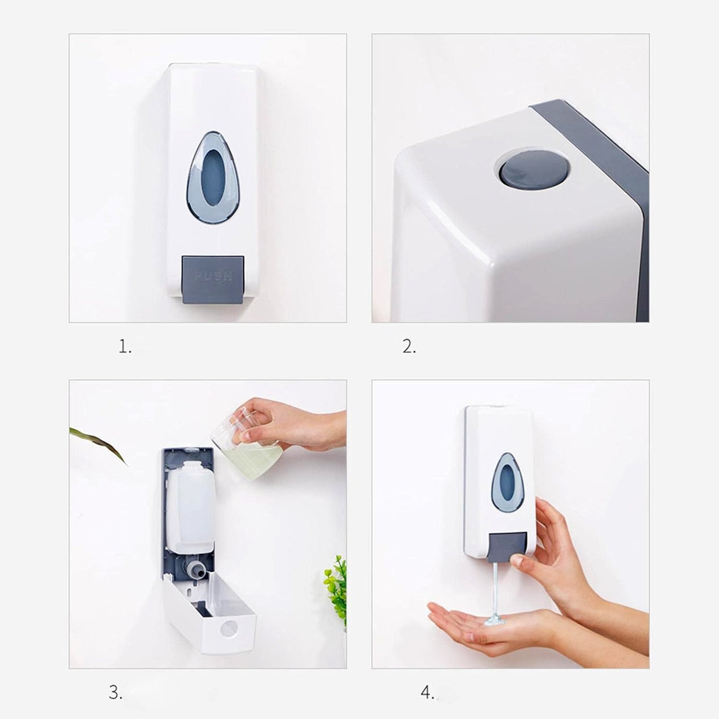 Professional Wall Mounted Liquid Soap Home - Premium Quality - Best Quality & Value