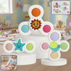 Portable White Baby Spinner Toy Set Toys - Premium Quality - Best Quality & Value