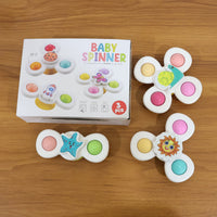 Portable White Baby Spinner Toy Set Toys - Premium Quality - Best Quality & Value
