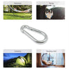 Heavy Duty Stainless Steel Snap Hook with Safety Lock (8x80mm)